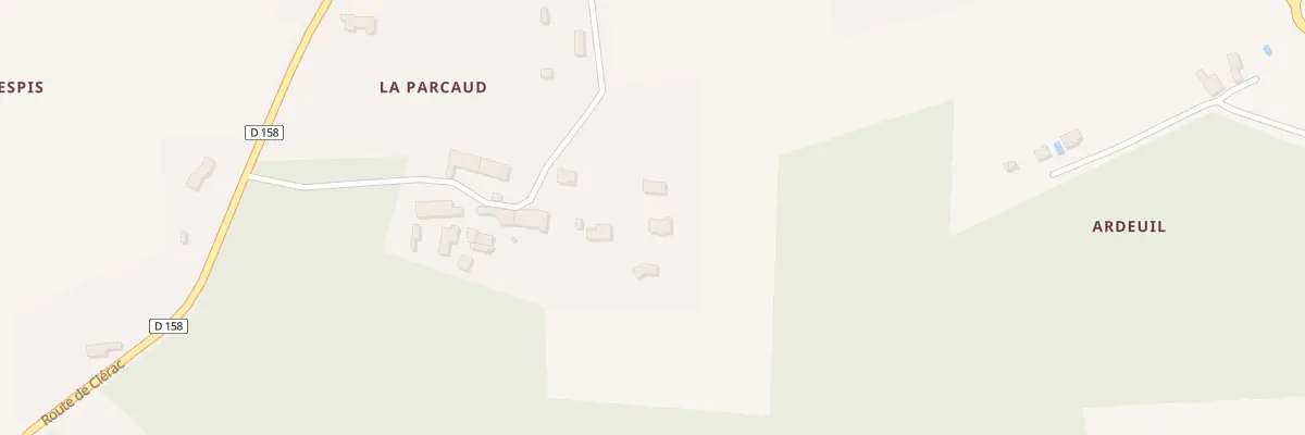 Plan du 4 La Parcaud à Saint-Martin-d’Ary