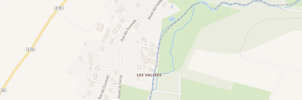 Plan du 9 Rte des Vallées à Saint-Romans-lès-Melle