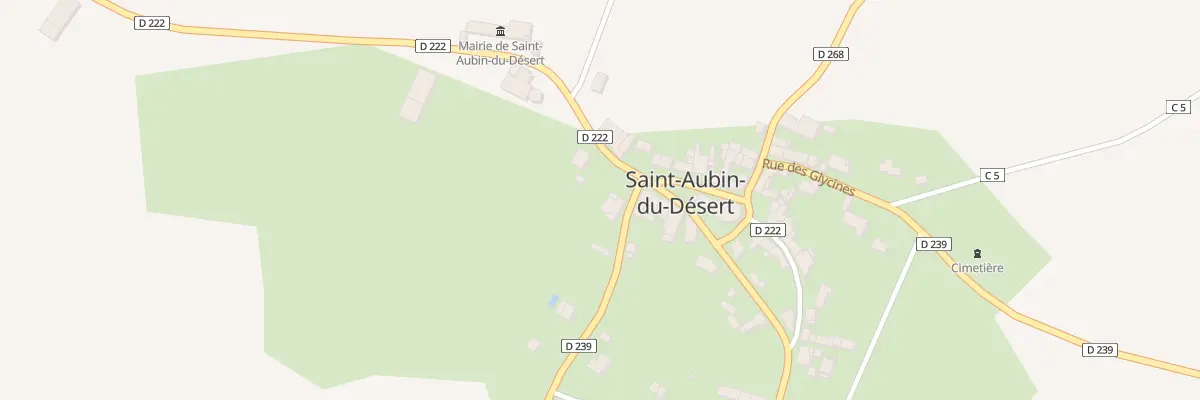 Plan du 2 Rue des Capucines à Saint-Aubin-du-Désert