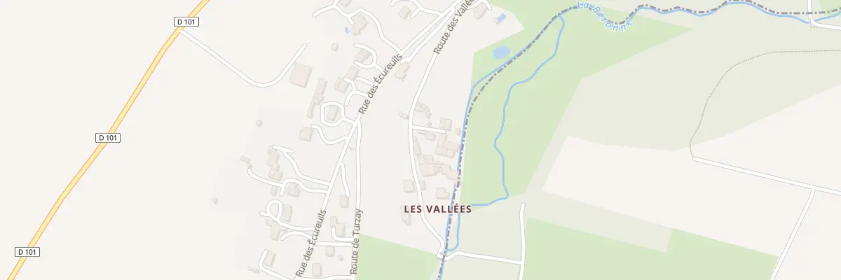 Plan du 11 Rte des Vallées à Saint-Romans-lès-Melle