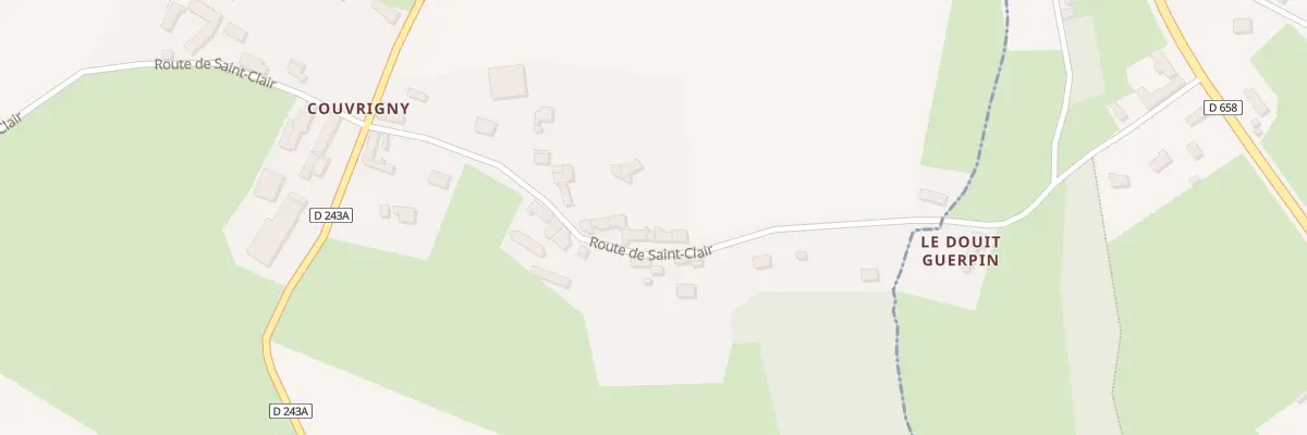 Plan du 27 Rte de Saint-Clair à Saint-Pierre-du-Bû