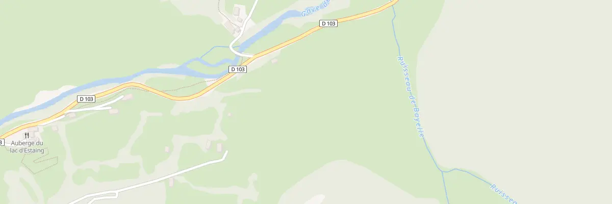 Plan du 39 Rte du Lac à Estaing