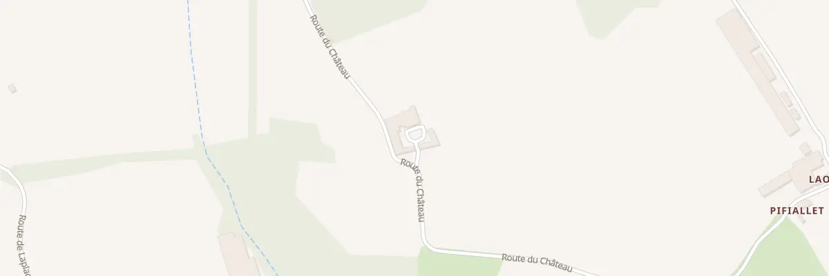 Plan du 5036 Le Chateau à Verlus