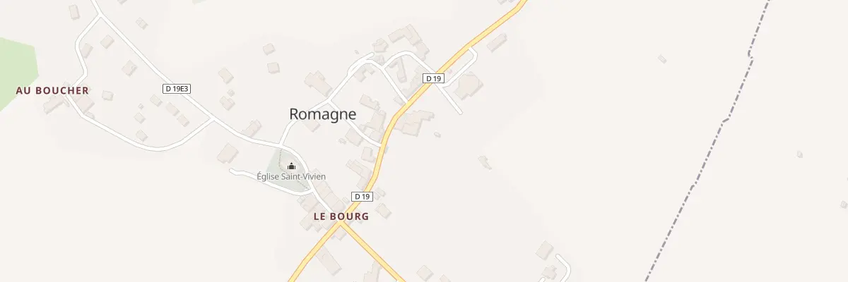 Plan du 9B Rue Jacques Longueville à Romagne