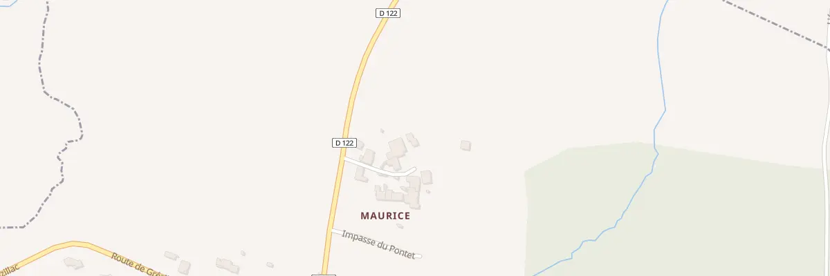 Plan de Maurice à Lugaignac