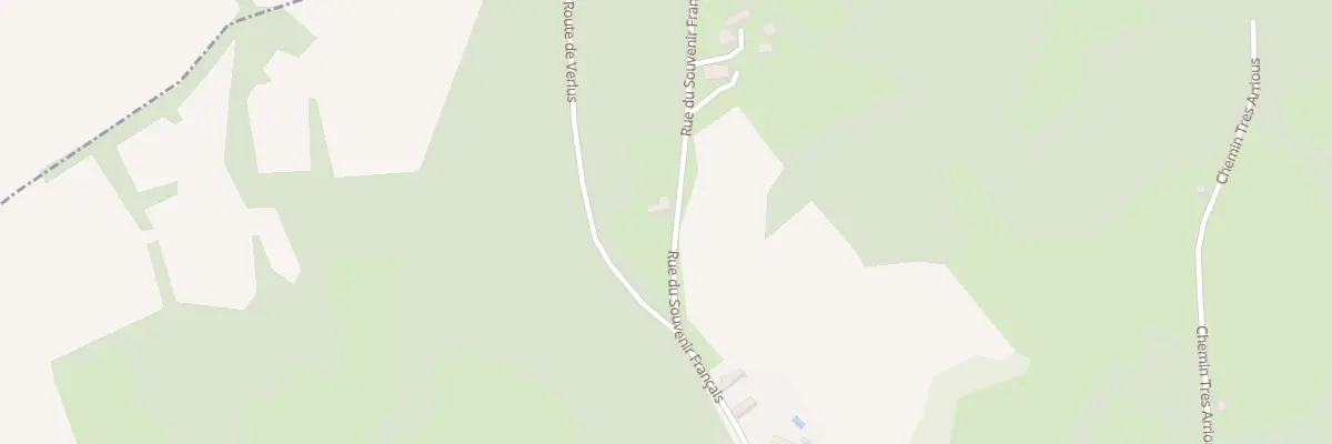 Plan du 125 Rue du Souvenir Francais à Portet
