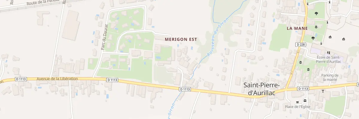 Plan du 32 Av de la Libération à Saint-Pierre-d’Aurillac