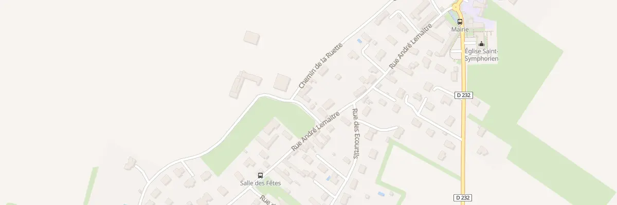 Plan du 3 All du Champs du Puits à Valambray