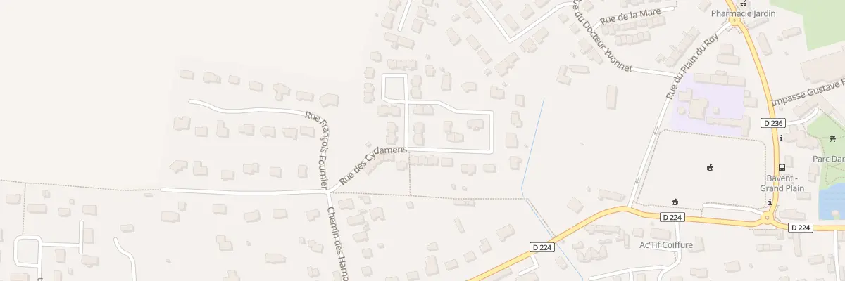 Plan du 2 Rue des Primevères à Bavent