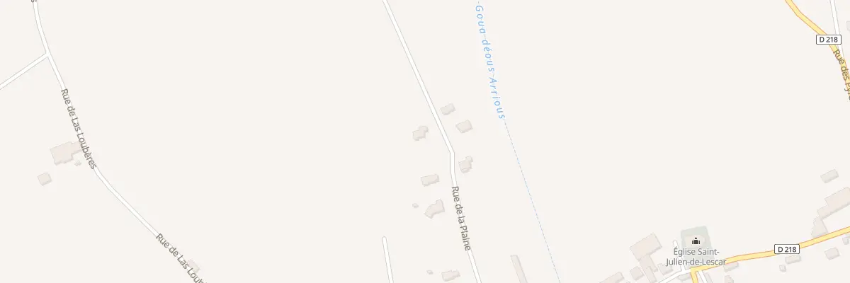 Plan du 4 Rue de la Plaine à Lucgarier