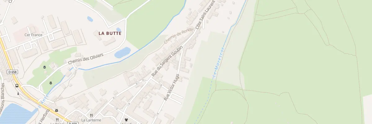 Plan du 30 Rue Victor Hugo à Falaise