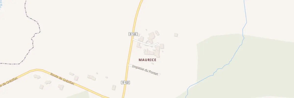 Plan du 9 Maurice à Lugaignac