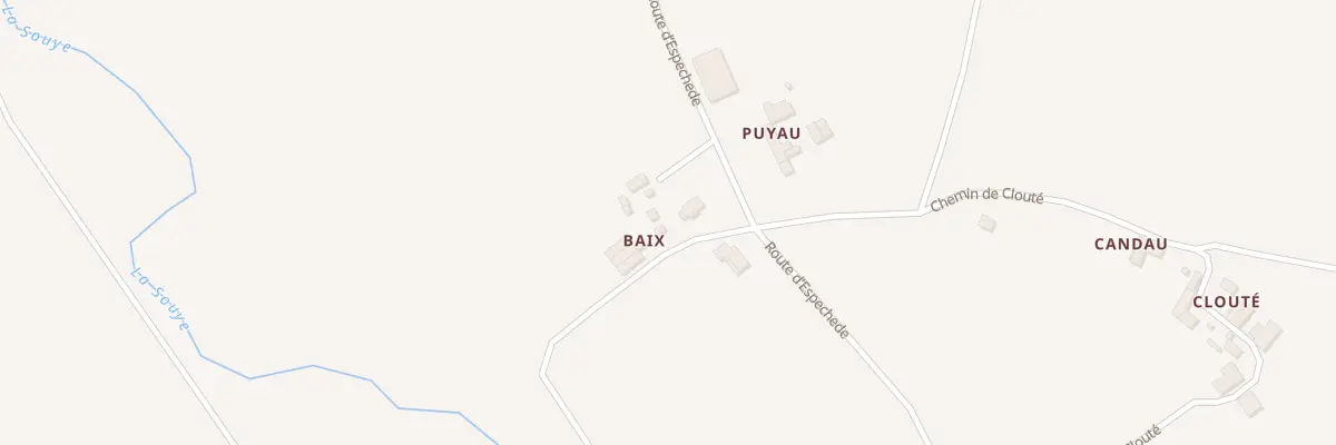 Plan du 5 Imp Baix à Sedzère