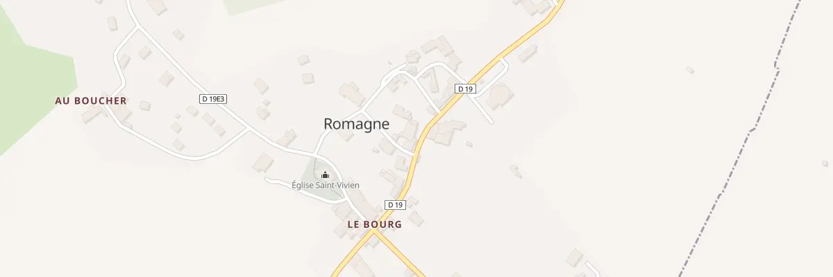 Plan du 16 Rue Jacques Longueville à Romagne