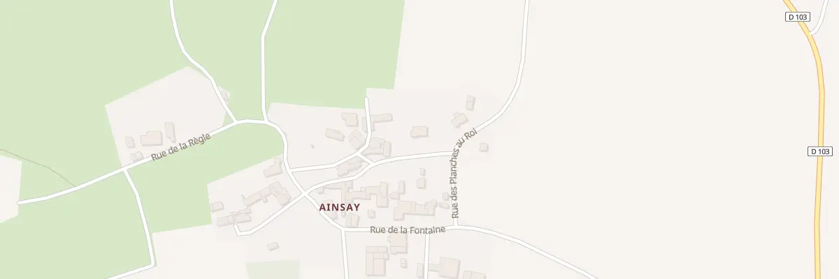 Plan du 2 Rue du Champ de la Fuie à Souvigné