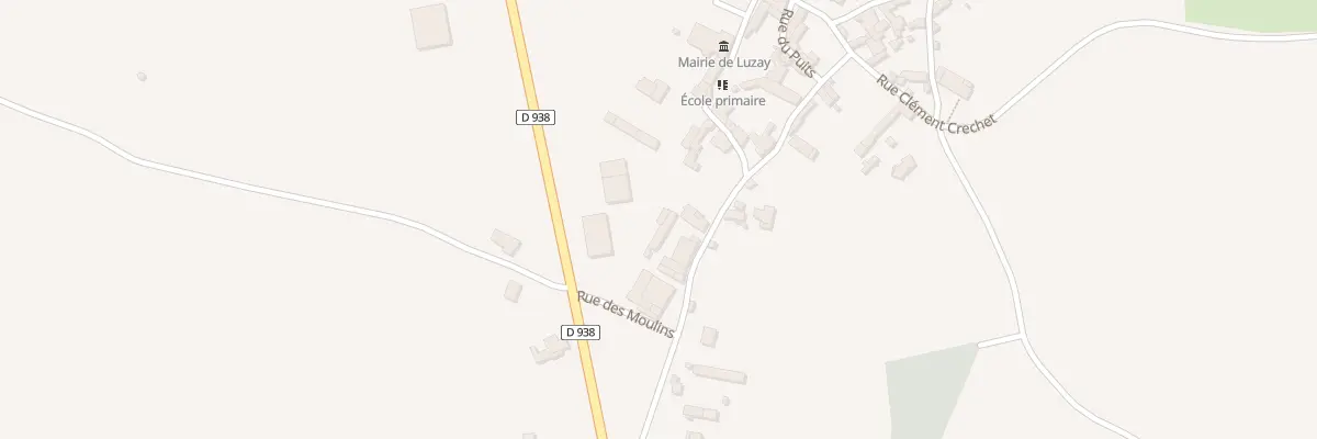 Plan du 4 Rue des Moulins à Luzay