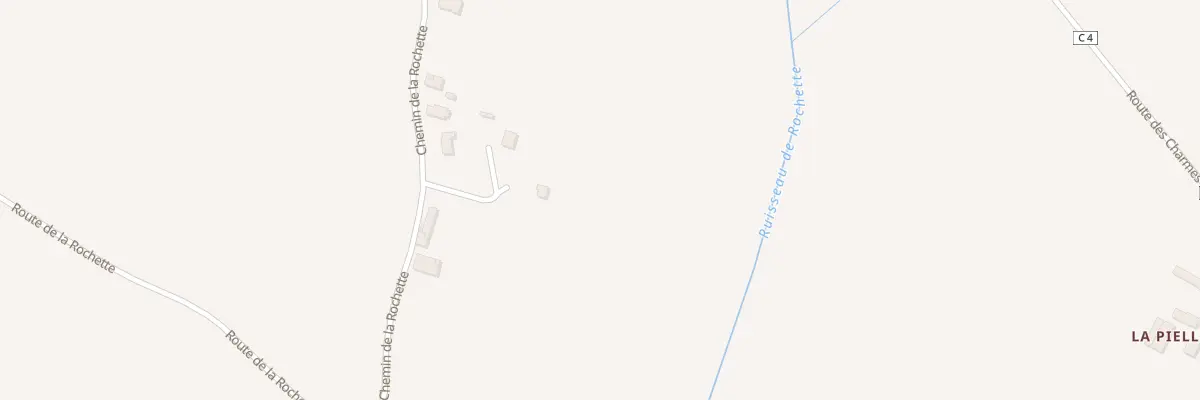 Plan du 216 Che de la Rochette aux Bois d’Anjou