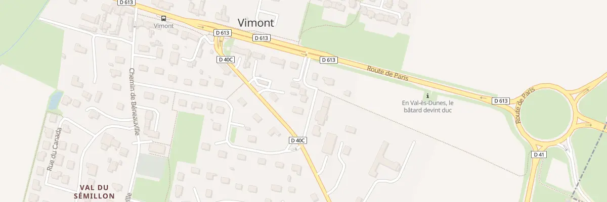 Plan du 37 Rte de Paris à Vimont
