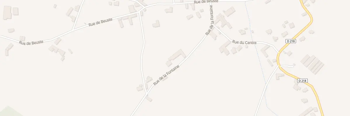 Plan du 2 Rue de la Fontaine à Lucgarier