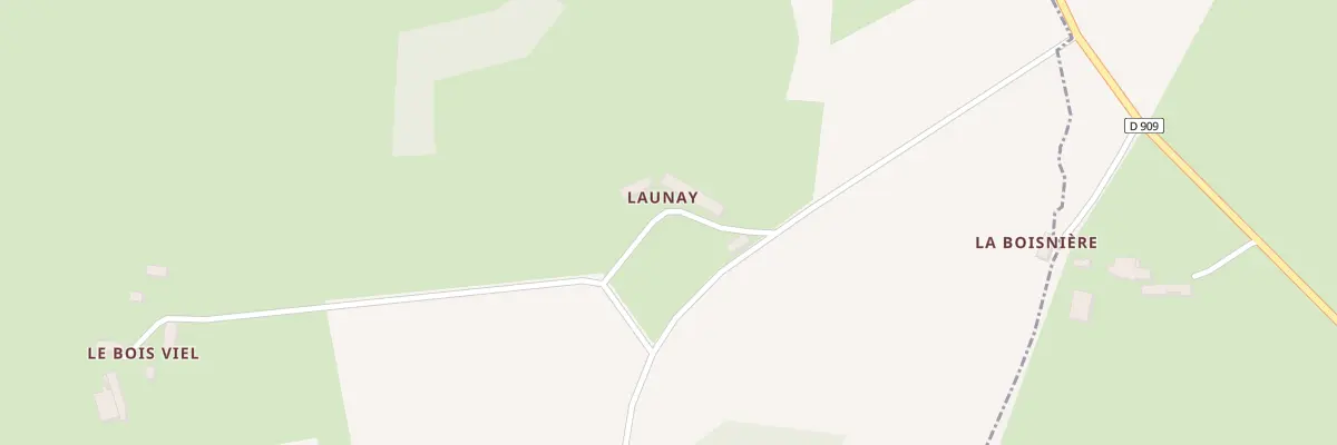 Plan du 6 Launay au Champ-de-la-Pierre