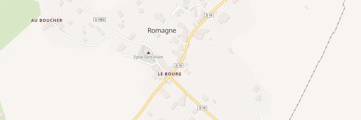 Plan du 6 Rue Jacques Longueville à Romagne