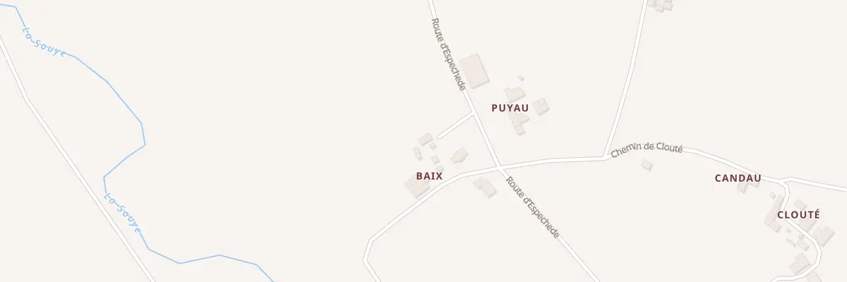 Plan du 5 Imp Baix à Sedzère