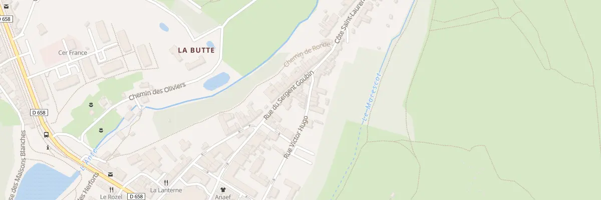 Plan du 33 Rue Victor Hugo à Falaise