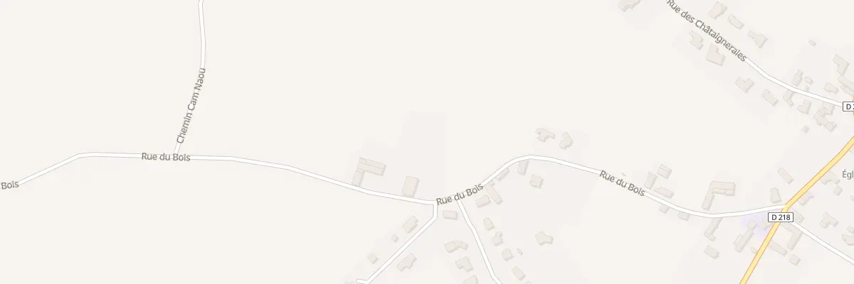 Plan du 22 Rue du Bois à Gomer