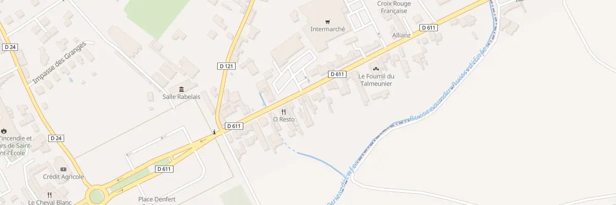 Plan du 24 Av de Blossac à Saint-Maixent-l’École