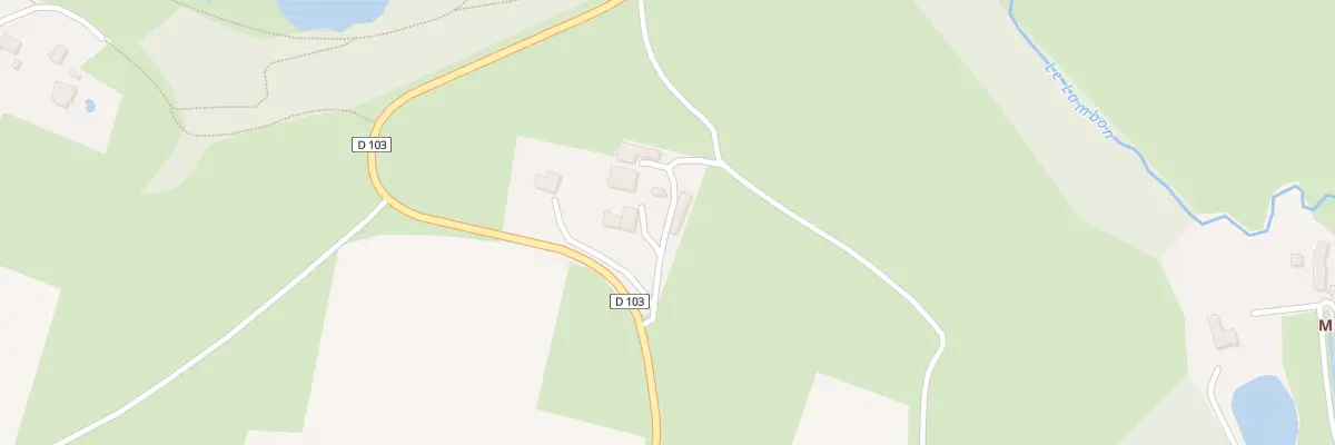 Plan du 5056 La Bonnauderie à Beaussais-Vitré