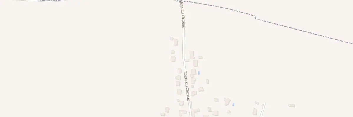 Plan du 40 Rte du Cluzeau à Chassors