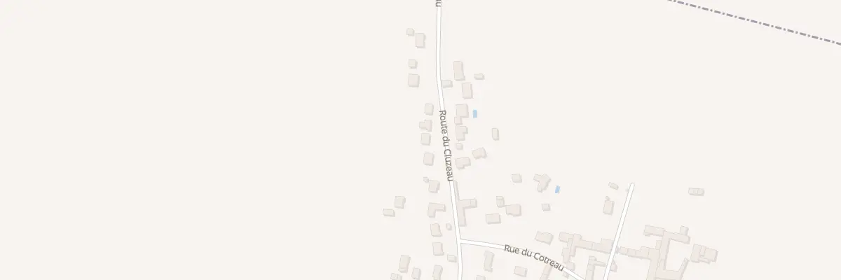 Plan du 38B Rte du Cluzeau à Chassors
