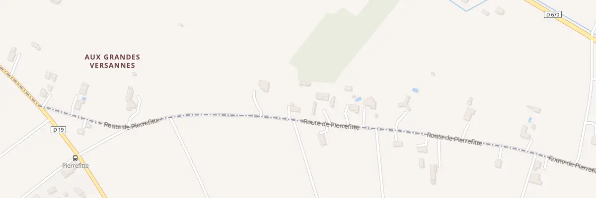 Plan du 982 Rte de Pierrefitte à Saint-Émilion