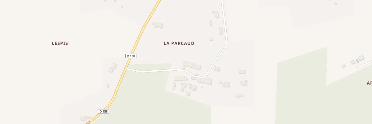 Plan du 5119 La Parcaud à Saint-Martin-d’Ary