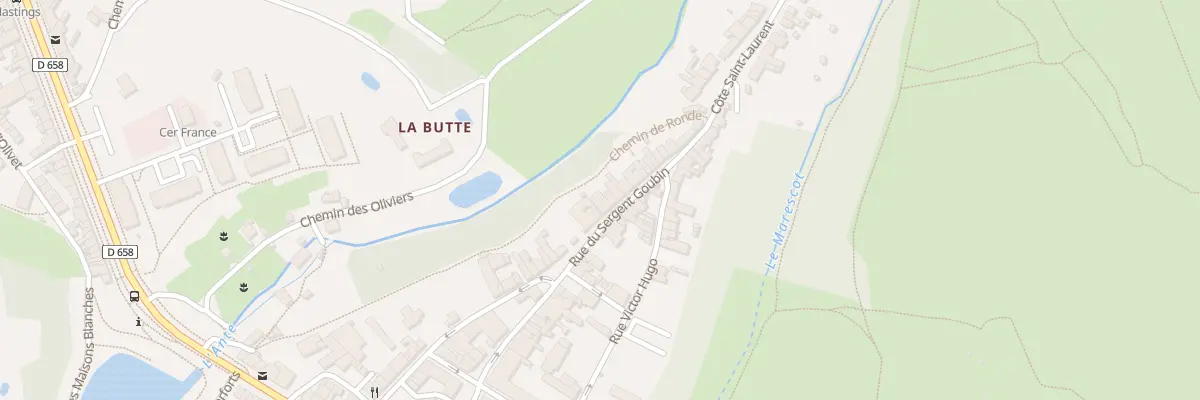 Plan du 3 Rue du Sergent Goubin à Falaise