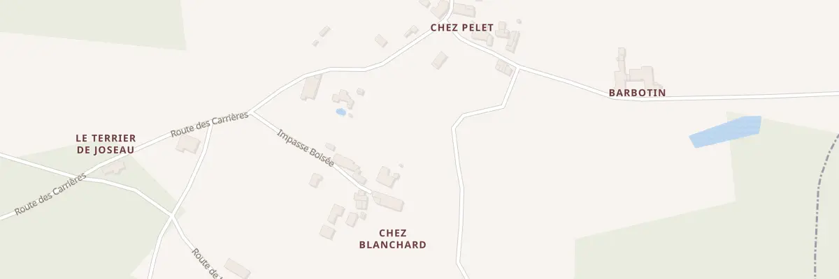 Plan du 5089 Chez Blanchard à Saint-Palais-de-Négrignac