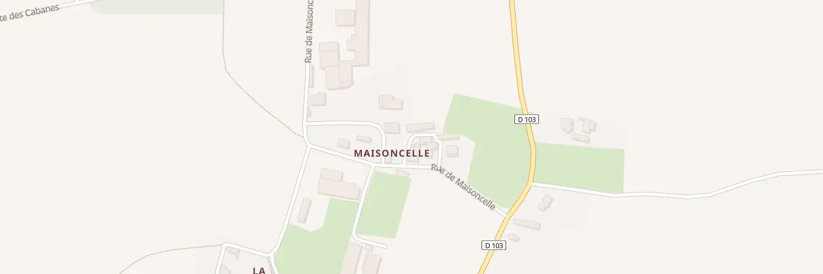 Plan du 5 Rue de Maisoncelle à Prailles-La Couarde