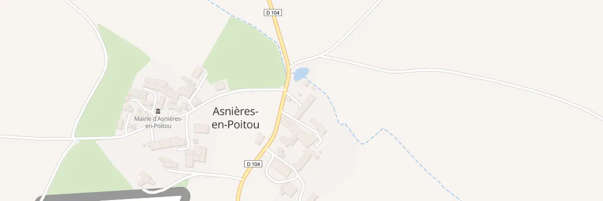 Plan du 1 Rue des Cedres à Asnières-en-Poitou