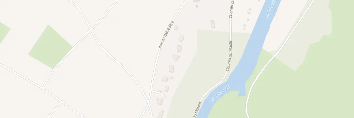 Plan du 51 Rue du Belvedere / Doret à Thouars