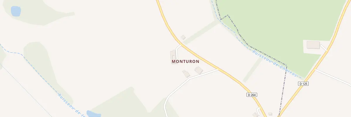 Plan du 1428 Rte du Houga à Bourdalat
