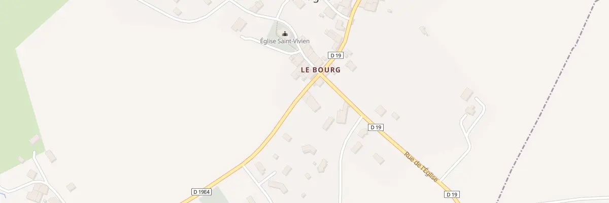 Plan du 10 Rue de l’Eglise à Romagne