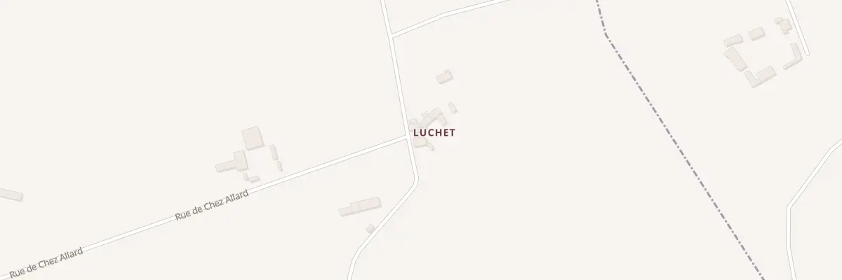 Plan du 726 Rue du Logis de Luchet à Criteuil-la-Magdeleine