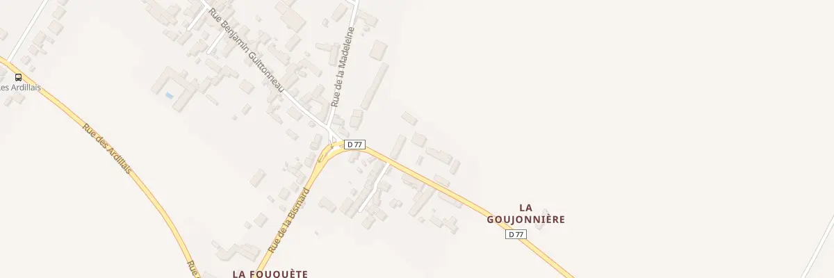 Plan du 65 Rue de Montreuil Bellay à Vaudelnay