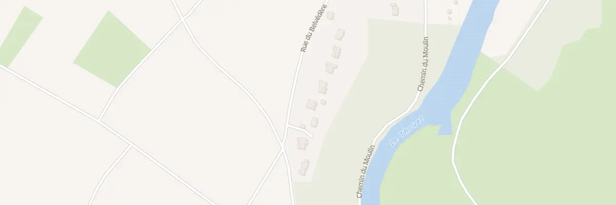 Plan du 55 Rue du Belvedere Doret à Thouars