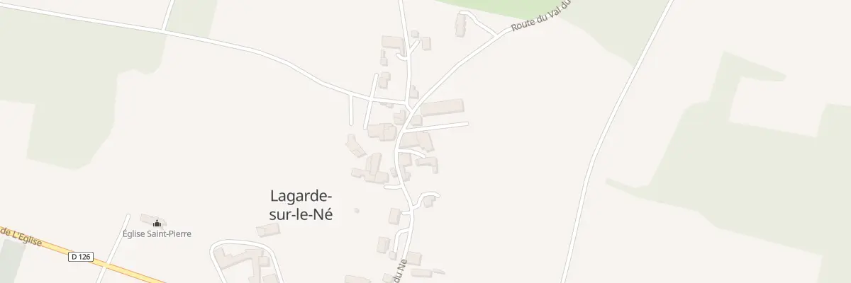 Plan du 5036 Chez Guinefollaud à Lagarde-sur-le-Né