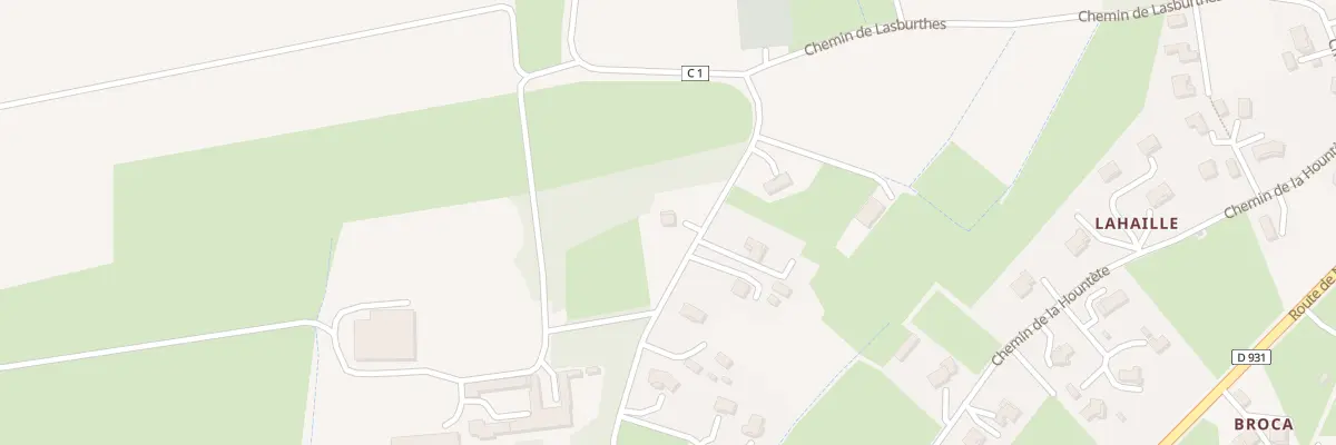 Plan du 5B Che de l’Etang à Vergoignan