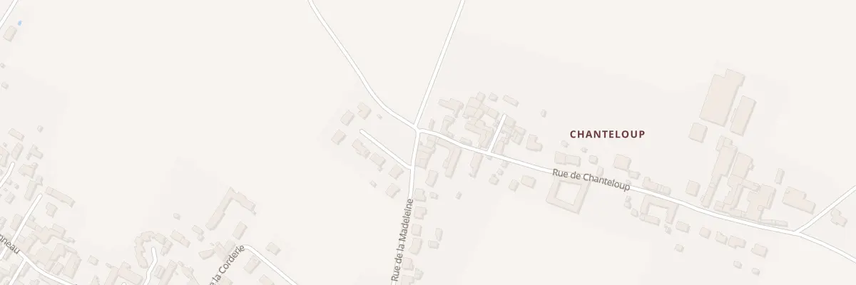 Plan du 394 Rue de la Madeleine à Vaudelnay