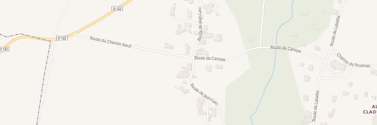 Plan du 19 Jean Larc Sud à Lugaignac