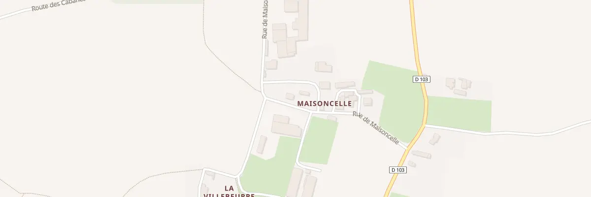 Plan du 5293 Maisoncelle à Prailles-La Couarde