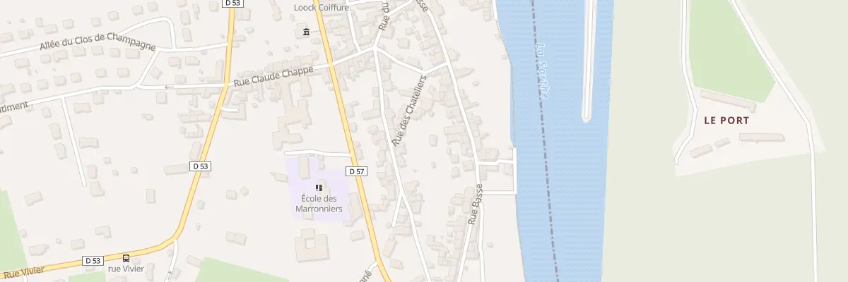Plan du 6 Rue des Chateliers à Parcé-sur-Sarthe